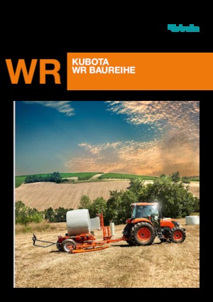 बेलर रैपर Kubota WR1100 C