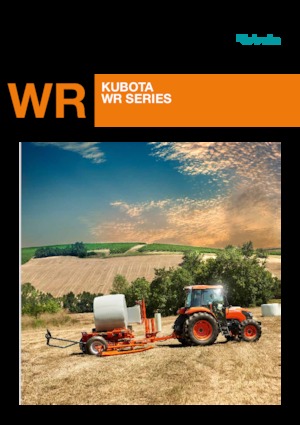 बेलर रैपर Kubota WR1600 M