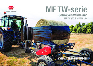 बेलर रैपर Massey Ferguson TW 160