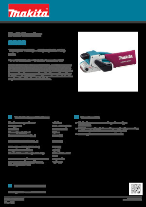 बेल्ट सैंडर Makita 9903