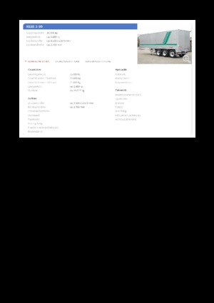 बॉक्स / ड्राई वैन सेमी ट्रेलर Reisch RSBS-3-09