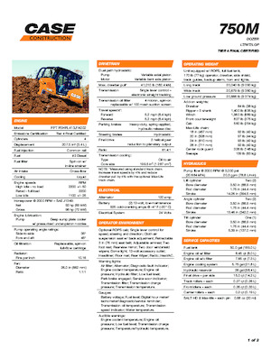 बुलडोजर Case 750M