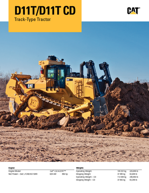 बुलडोजर Caterpillar D11T