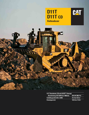 बुलडोजर Caterpillar D11T
