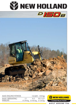 बुलडोजर New Holland D150B XLT