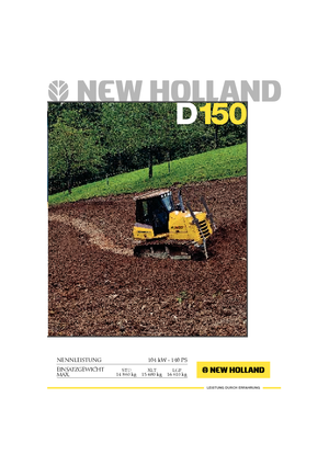 बुलडोजर New Holland D 150 LGP