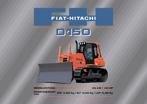 बुलडोजर Fiat-Hitachi D 150 XLT