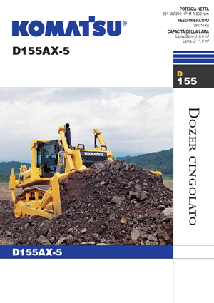 बुलडोजर Komatsu D155AX-5B