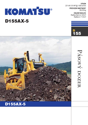 बुलडोजर Komatsu D155AX-5B