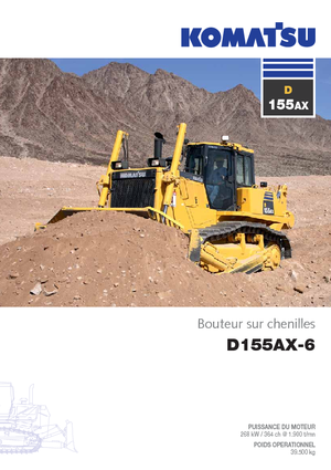 बुलडोजर Komatsu D155AX-6