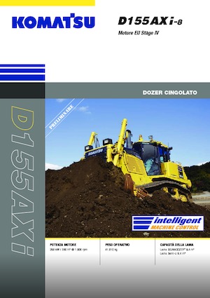 बुलडोजर Komatsu D155AXi-8E0