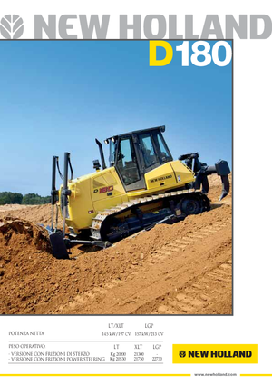 बुलडोजर New Holland D180B LT