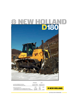 बुलडोजर New Holland D180B LT