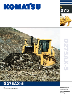 बुलडोजर Komatsu D275AX-5