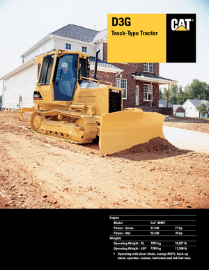 बुलडोजर Caterpillar D3G XL