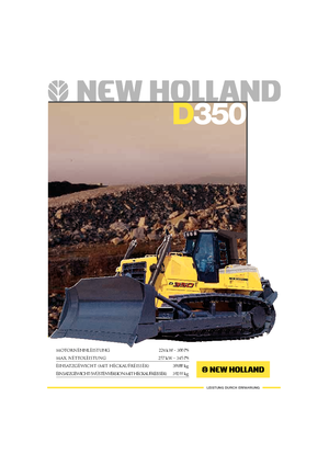 बुलडोजर New Holland D 350