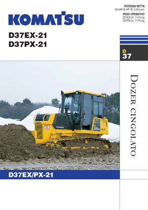 बुलडोजर Komatsu D37EX-21A