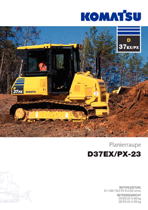 बुलडोजर Komatsu D37EX-23