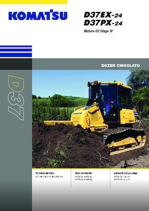बुलडोजर Komatsu D37EX-24