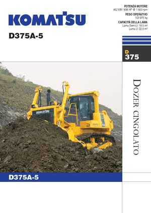 बुलडोजर Komatsu D375A-5