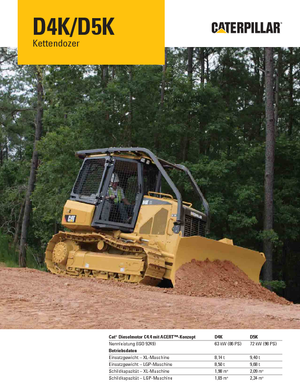 बुलडोजर Caterpillar D4K M