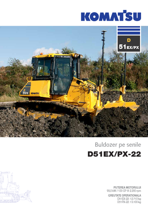 बुलडोजर Komatsu D51PX-22