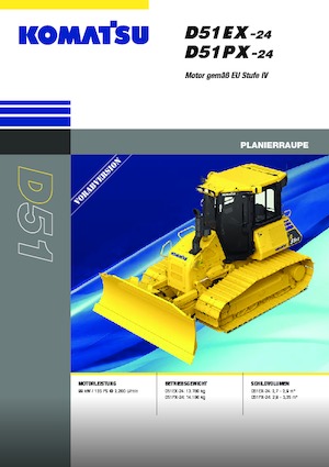 बुलडोजर Komatsu D51EX-24E0