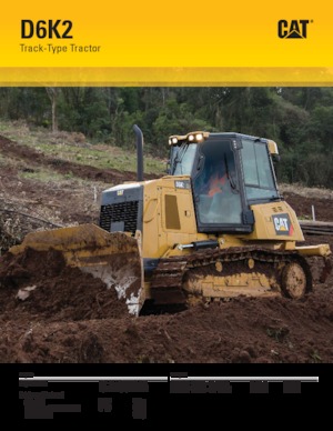 बुलडोजर Caterpillar D6K2 XL