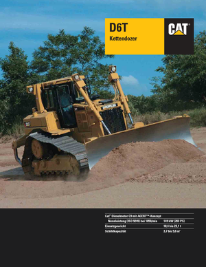बुलडोजर Caterpillar D6T LGP