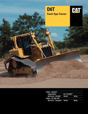 बुलडोजर Caterpillar D6T LGP