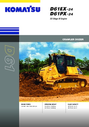 बुलडोजर Komatsu D61EX-24E0