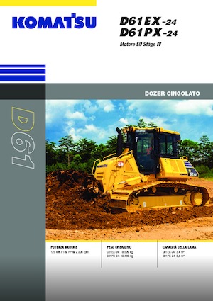 बुलडोजर Komatsu D61EX-24E0