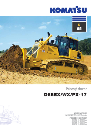 बुलडोजर Komatsu D65EX-17