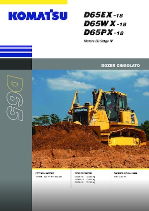 बुलडोजर Komatsu D65EX-18E0