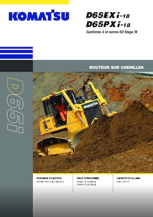 बुलडोजर Komatsu D65PXi-18