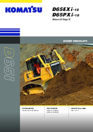 बुलडोजर Komatsu D65PXi-18