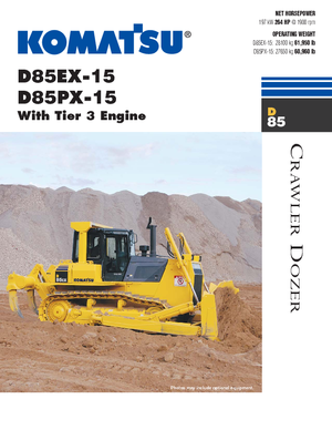 बुलडोजर Komatsu D85EX-15E0