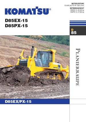 बुलडोजर Komatsu D85EX-15E0