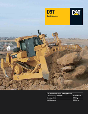 बुलडोजर Caterpillar D9T