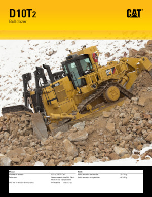 बुलडोजर Caterpillar D10T2
