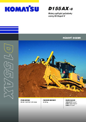 बुलडोजर Komatsu D155AX-8E0