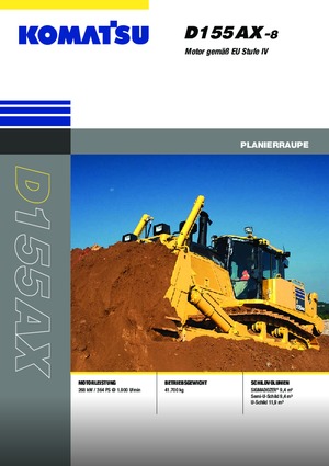 बुलडोजर Komatsu D155AX-8E0