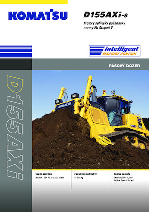 बुलडोजर Komatsu D155AXi-8E0