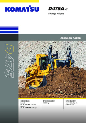 बुलडोजर Komatsu D475A-8E0