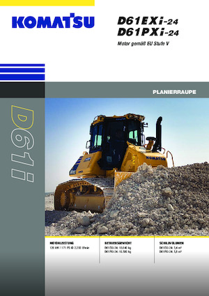 बुलडोजर Komatsu D61EXi-24E0