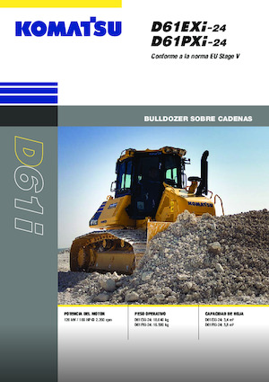 बुलडोजर Komatsu D61EXi-24E0