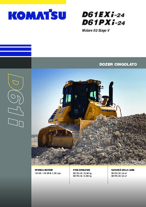 बुलडोजर Komatsu D61EXi-24E0