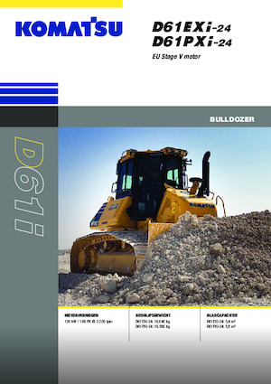 बुलडोजर Komatsu D61EXi-24E0