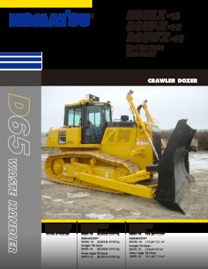 बुलडोजर Komatsu D65PX-18 WH