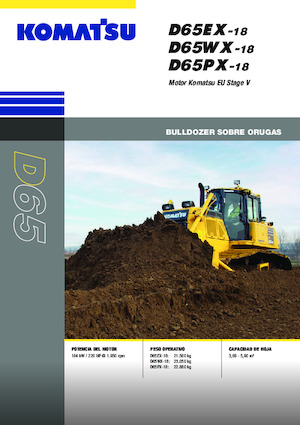 बुलडोजर Komatsu D65WX-18E0